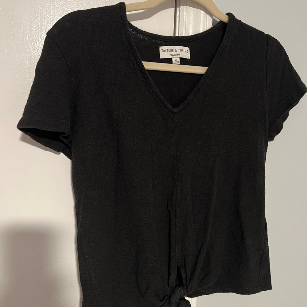 Madewell black shirt
